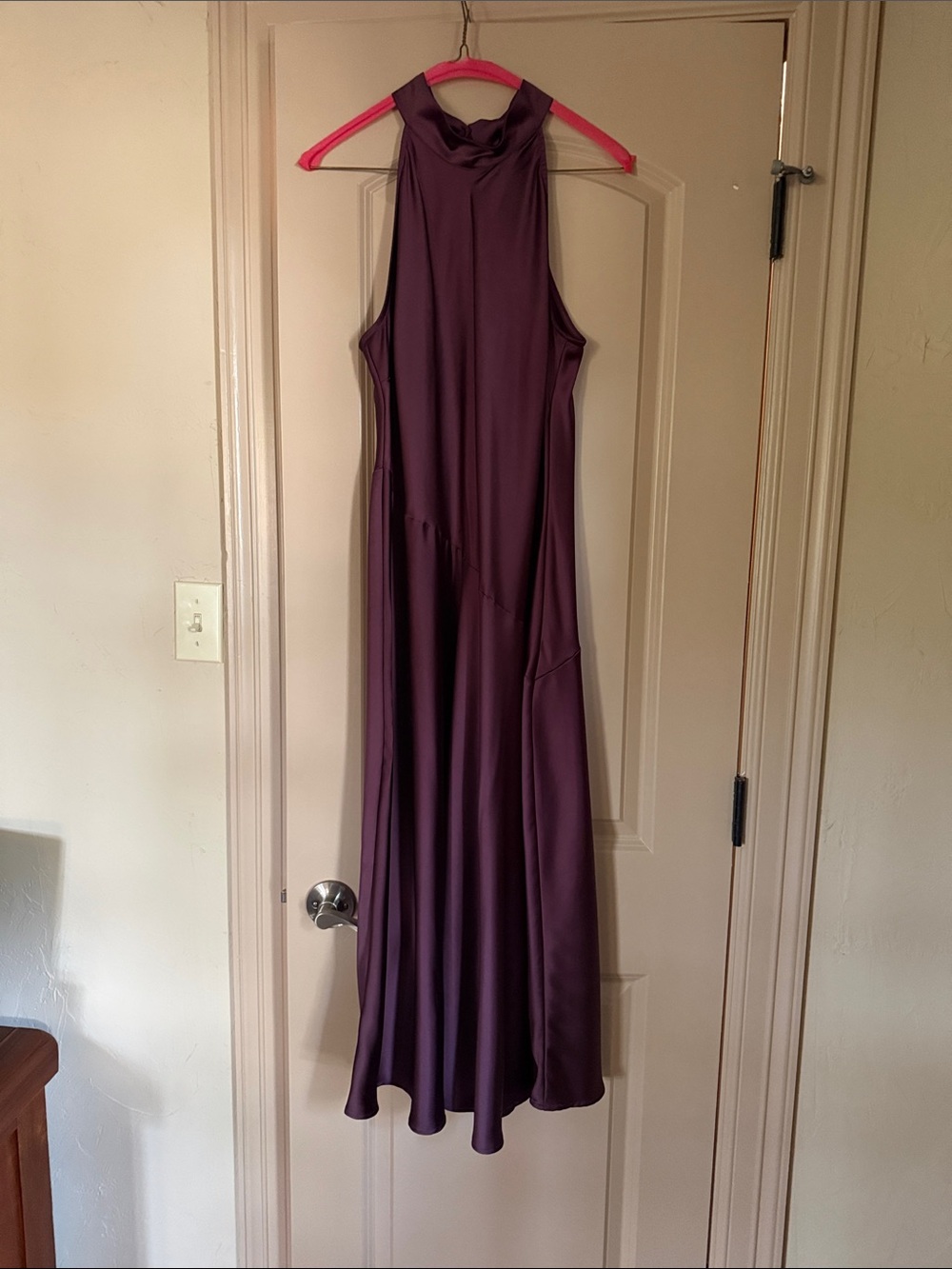 a new day Sleeveless High-Neck Maxi Dress in Plum
